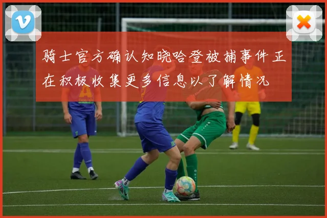 骑士官方确认知晓哈登被捕事件正在积极收集更多信息以了解情况